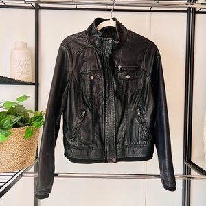 Ci Sono by Cavalini Faux Leather Jacket